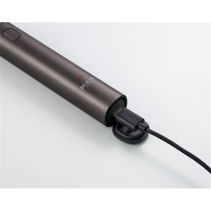 アピックス 電動歯ブラシ AET-B08-GY 1個(ご注文単位1個)【直送品】
