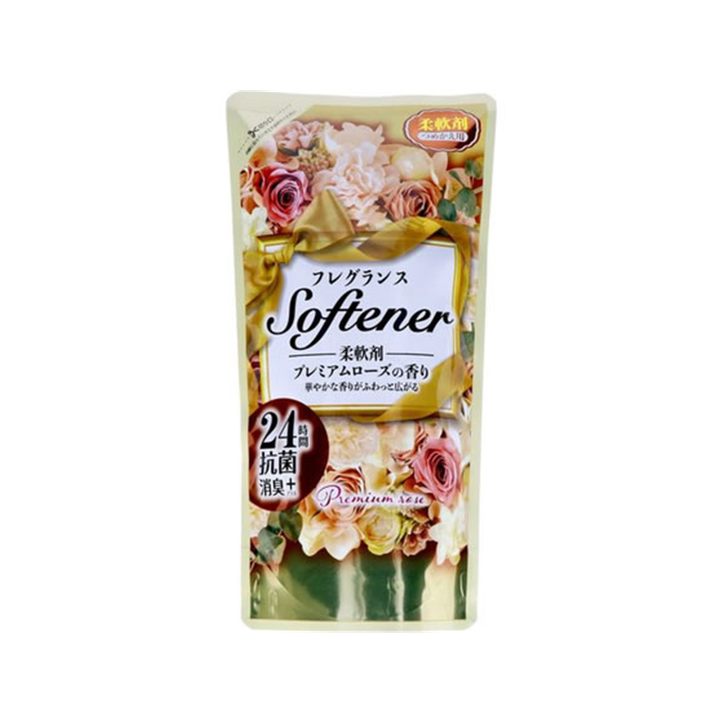 日本合成洗剤 フレグランスソフター ローズ 詰替 450mL 1個（ご注文単位1個）【直送品】