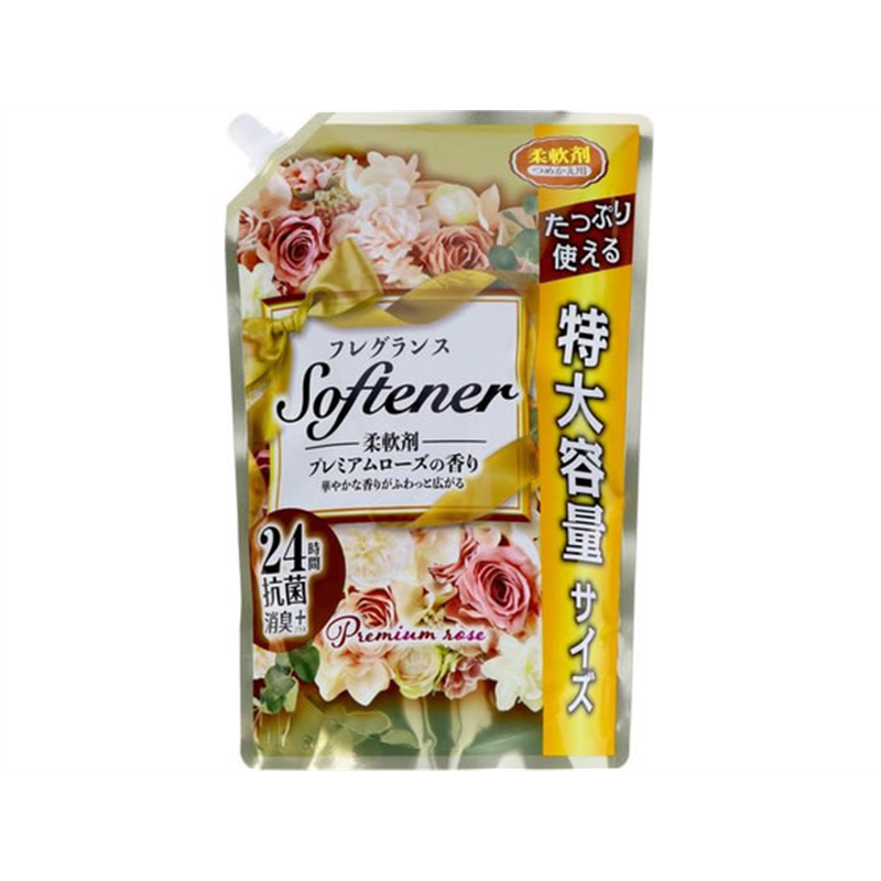 日本合成洗剤 フレグランスソフター ローズ 詰替 1080mL 1個（ご注文単位1個）【直送品】