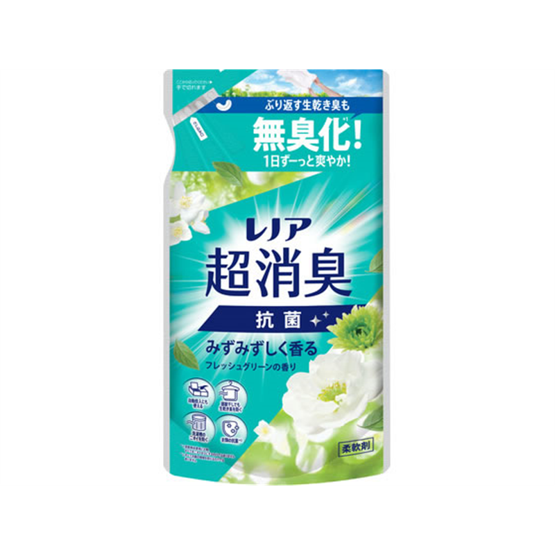 P&G レノア超消臭抗菌 フレッシュグリーン 詰替 330mL 1個（ご注文単位1個）【直送品】