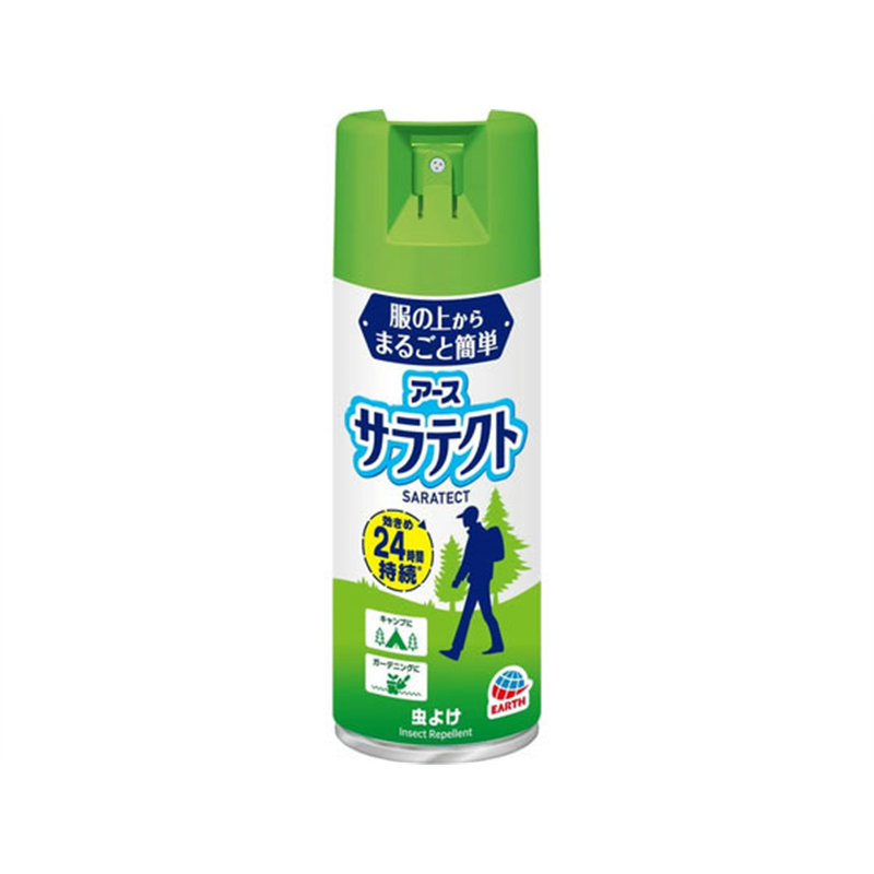アース製薬 服の上からサラテクト 大容量 400mL 1本（ご注文単位1本）【直送品】