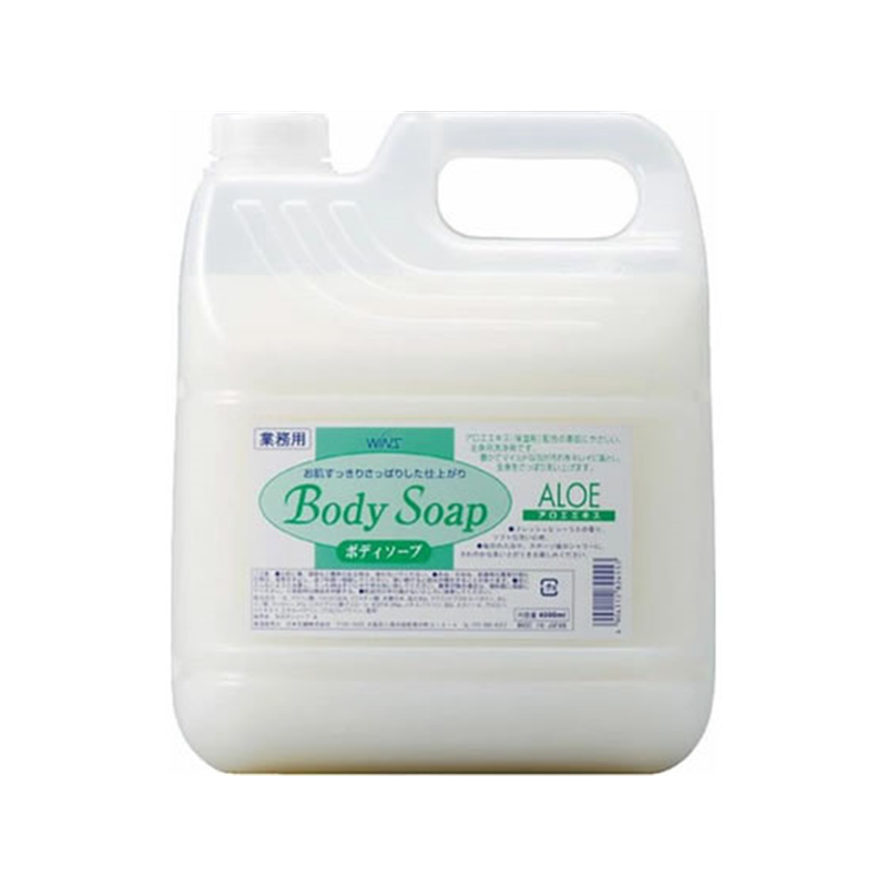 日本合成洗剤 ボディソープ アロエ 業務用 4000mL 1個（ご注文単位1個）【直送品】