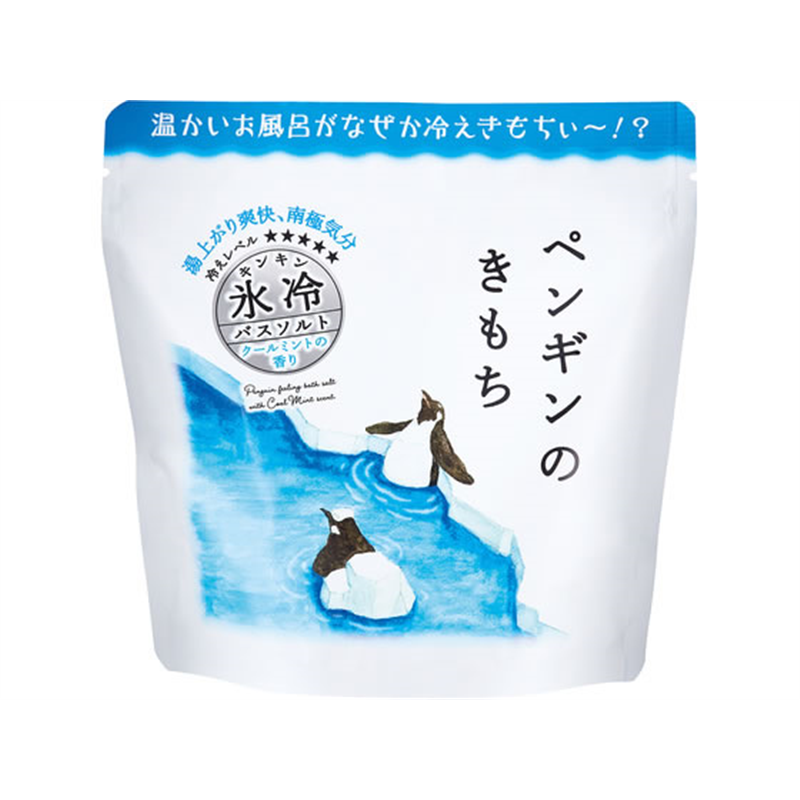 グローバルプロダクト キモチ 氷冷バスソルト L ペンギンのきもち クール 1個（ご注文単位1個）【直送品】