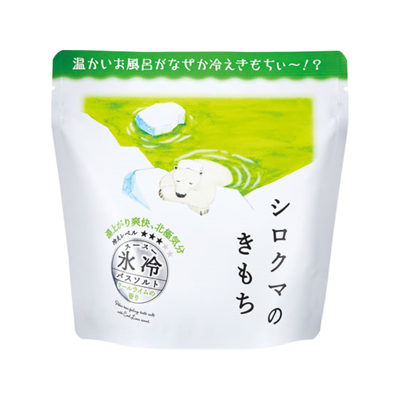 グローバルプロダクト キモチ 氷冷バスソルト L シロクマのきもち クールライ 1個（ご注文単位1個）【直送品】