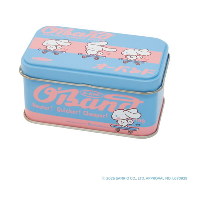 共和 サンリオ SANRIO 輪ゴム オーバンド×シナモロール缶 30g入り ク 1缶(ご注文単位1缶)【直送品】