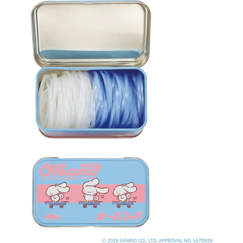 共和 サンリオ SANRIO 輪ゴム オーバンド×シナモロール缶 30g入り ク 1缶(ご注文単位1缶)【直送品】