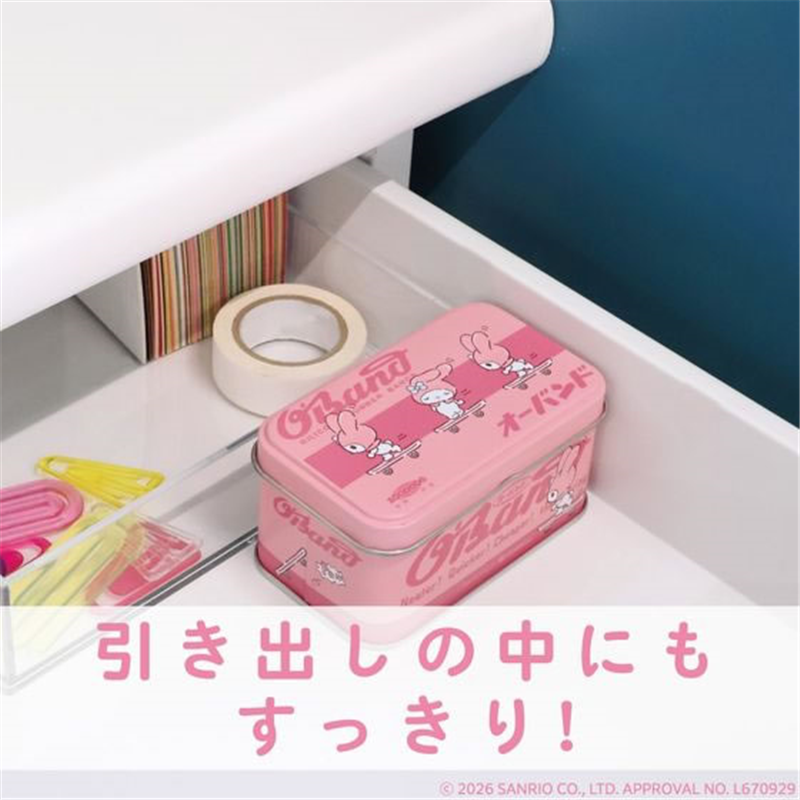 共和 サンリオ SANRIO 輪ゴム オーバンド×マイメロディ缶 30g入り 1缶(ご注文単位1缶)【直送品】
