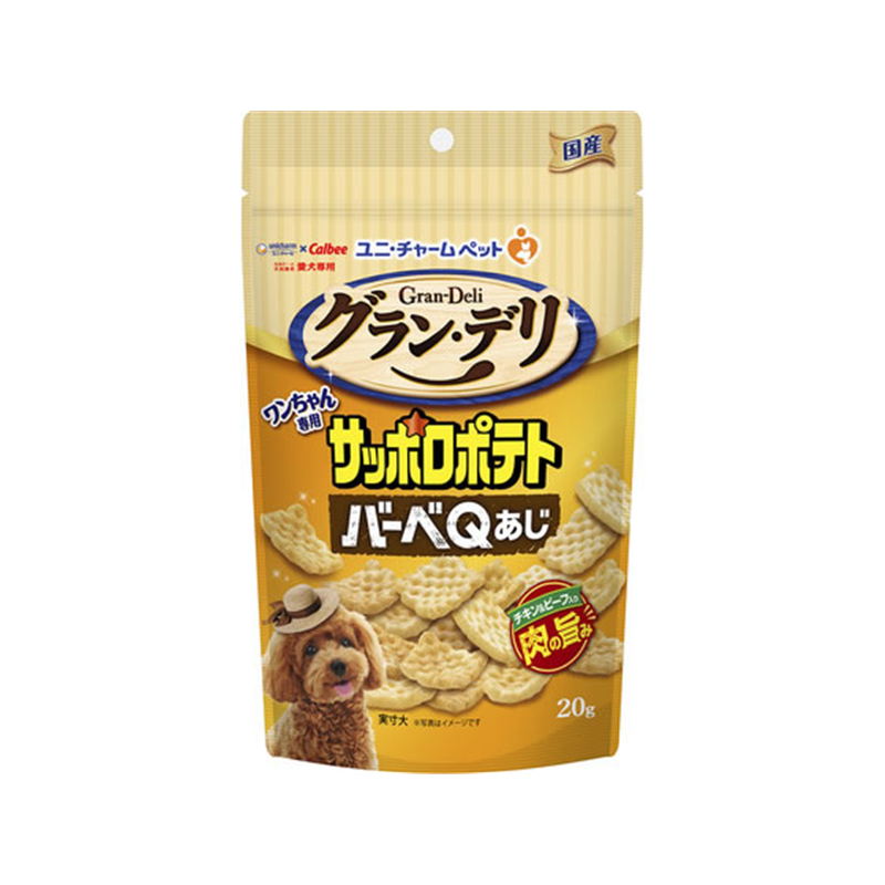 ユニ・チャーム グラン・デリ ワンちゃん専用 サッポロポテト バーベQあじ 1袋（ご注文単位1袋）【直送品】