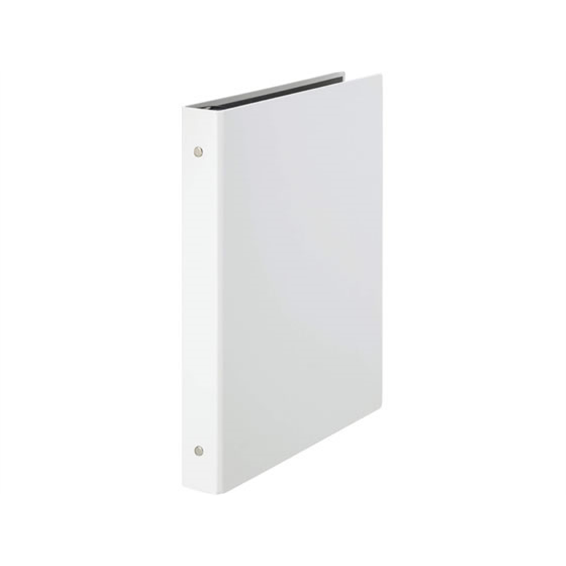 ライオン事務器 バインダー A4 ホワイト(W)BD-553 1冊（ご注文単位1冊）【直送品】