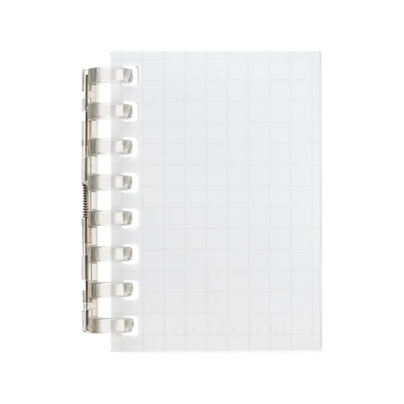 リヒトラブ オープンリングノート ミニ クリヤーN2719-1 1冊（ご注文単位1冊）【直送品】