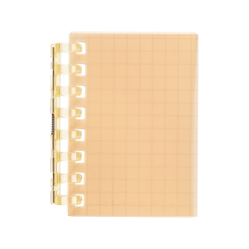 リヒトラブ オープンリングノート ミニ オレンジN2719-4 1冊（ご注文単位1冊）【直送品】