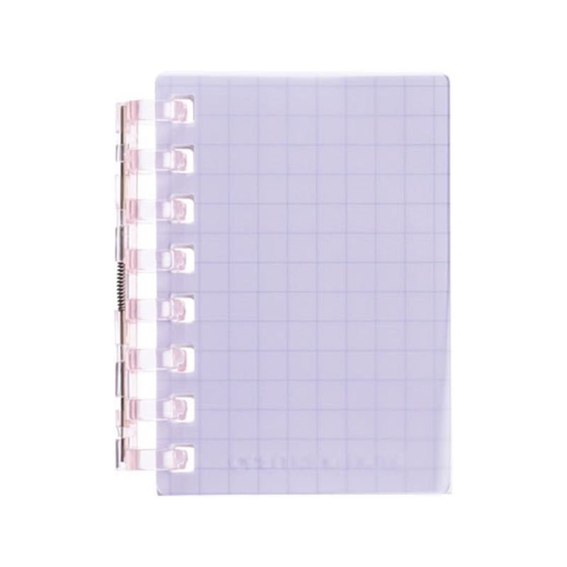 リヒトラブ オープンリングノート ミニ パープルN2719-10 1冊（ご注文単位1冊）【直送品】