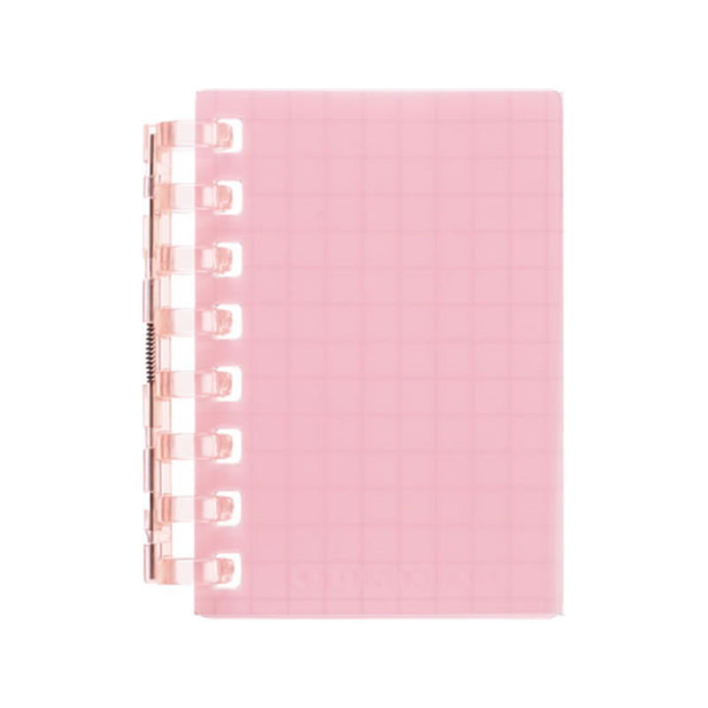 リヒトラブ オープンリングノート ミニ ピンクN2719-12 1冊（ご注文単位1冊）【直送品】