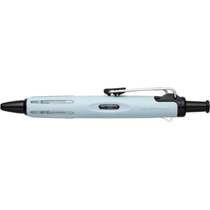 トンボ鉛筆 油性ボールペン エアプレス ブルーグレーBC-APN42 1本（ご注文単位1本）【直送品】
