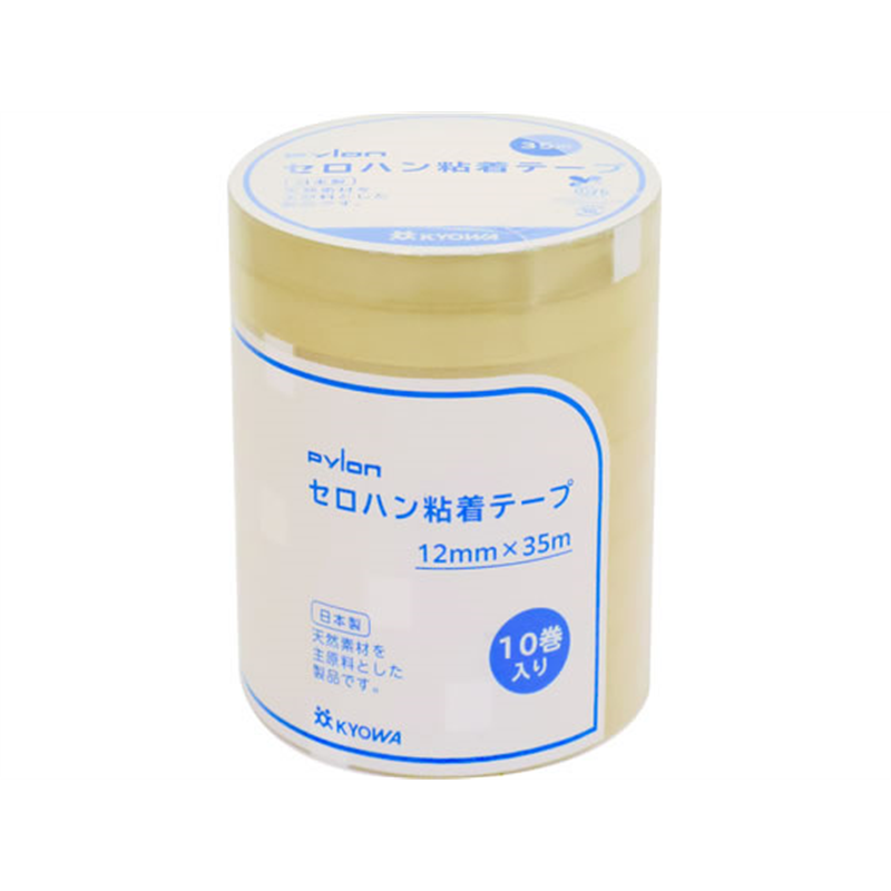 共和セロハンテープ 12mm×35m 10巻シュリンク品HC-080-A 1パック(ご注文単位1パック)【直送品】