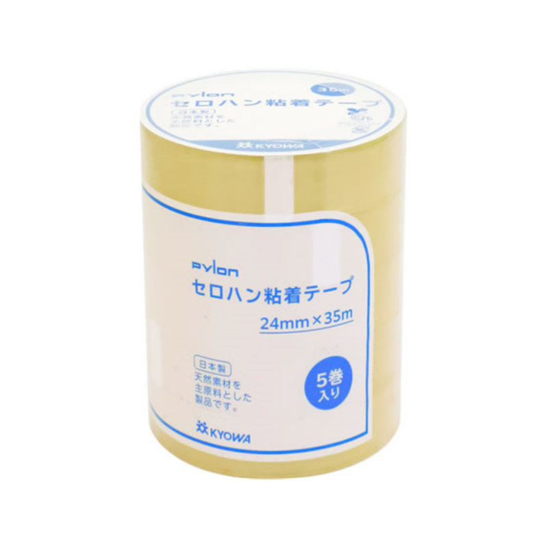 共和セロハンテープ 24mm×35m 5巻シュリンク品HC-170-A 1パック(ご注文単位1パック)【直送品】