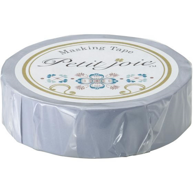 ニチバンPetit joie マスキングテープ ダスティブルー 15mm×18mPJMT-15S078 1巻(ご注文単位1巻)【直送品】