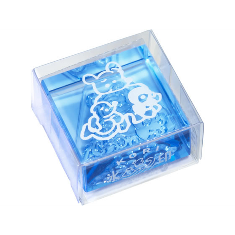 キングジム 透明スタンプ 氷印 ナカマCLSAC33-002 1個(ご注文単位1個)【直送品】