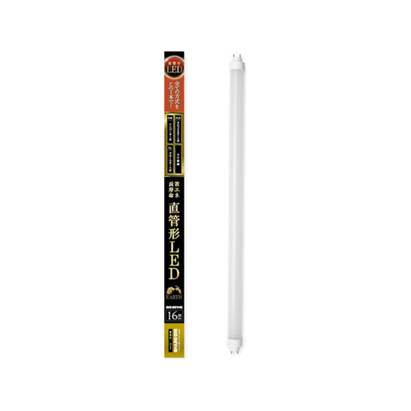 エコデバイス LED直管ランプ 16W形 電球色EDLTL16LED-28W 1本（ご注文単位1本）【直送品】