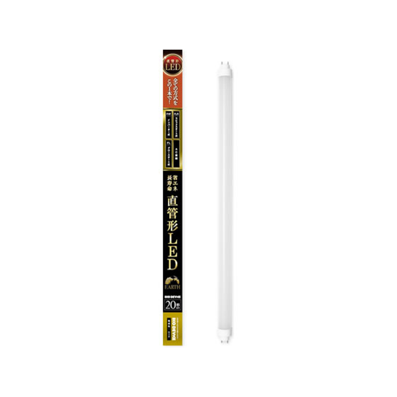 エコデバイス LED直管ランプ 20W形 電球色EDLTL20LED-28W 1本（ご注文単位1本）【直送品】