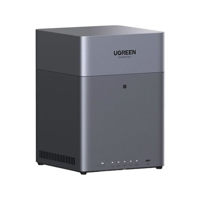 ＵＧＲＥＥＮ NASストレージ NASync SATA4ベイ 128TB対応DH4300PLUS 1台（ご注文単位1台）【直送品】