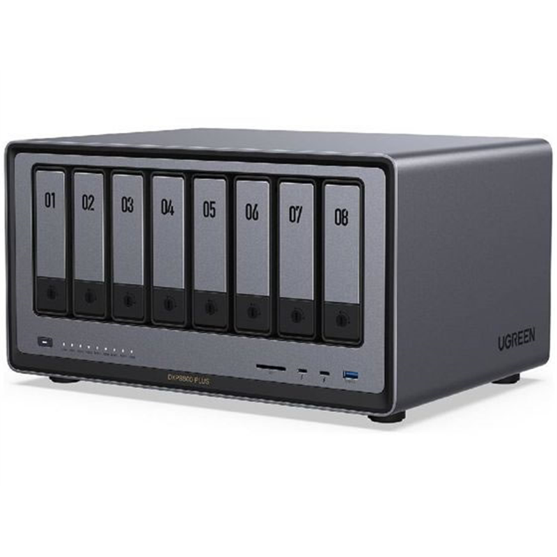 ＵＧＲＥＥＮ NASストレージ NASync SATA8ベイ 272TB対応DXP8800PLUS 1台（ご注文単位1台）【直送品】