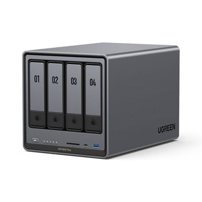 ＵＧＲＥＥＮ NASストレージ NASync SATA4ベイ 144TB対応DXP4800PLUS 1台（ご注文単位1台）【直送品】