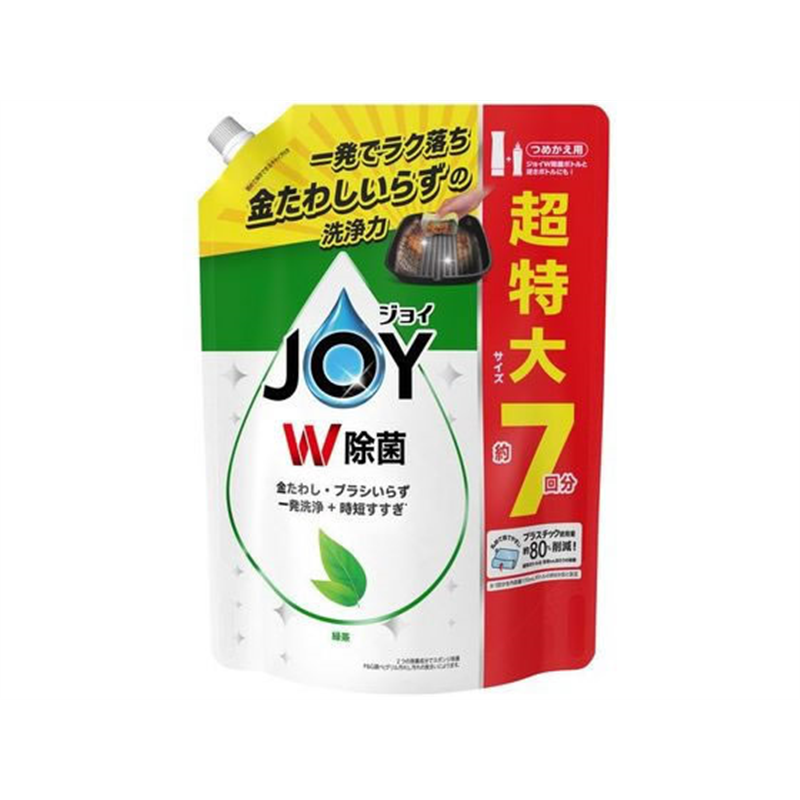 P&G 除菌ジョイコンパクト 緑茶の香り 詰替 超特大 930mL 1個(ご注文単位1個)【直送品】