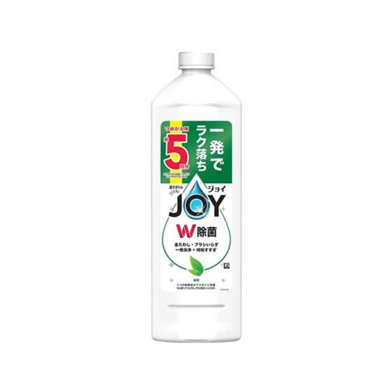 P&G 除菌ジョイコンパクト 緑茶の香り 詰替 特大 670mL 1個(ご注文単位1個)【直送品】