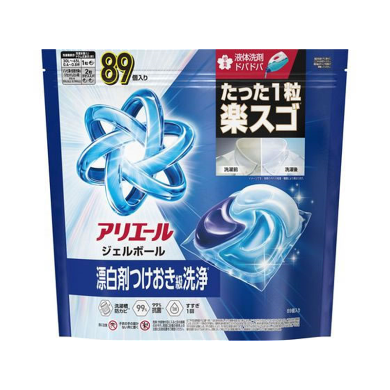 Ｐ＆Ｇ アリエールジェルボールプロ 替 テラジャンボ 89個 1袋（ご注文単位1袋）【直送品】