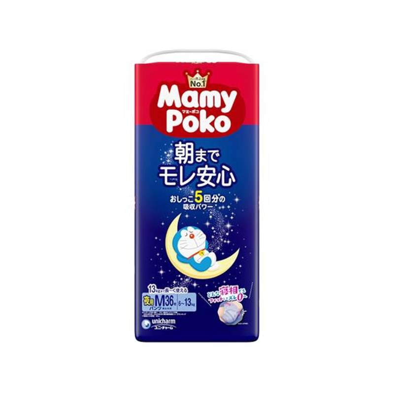 ユニ・チャームマミーポコ 夜用パンツ M 36枚 1個(ご注文単位1個)【直送品】