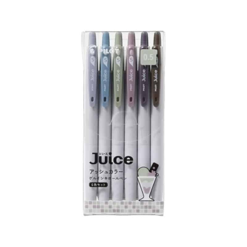 パイロット Juice アッシュカラー 6色セットLJU-15-6CAS 1個（ご注文単位1個）【直送品】