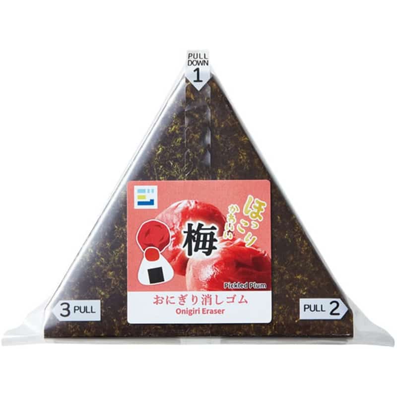 キングジム おにぎり消しゴム 梅JM9256-002 1セット（ご注文単位1セット）【直送品】