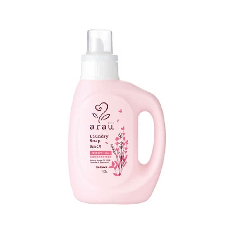 サラヤ アラウ 洗たくせっけん 本体 1200mL 1個（ご注文単位1個）【直送品】