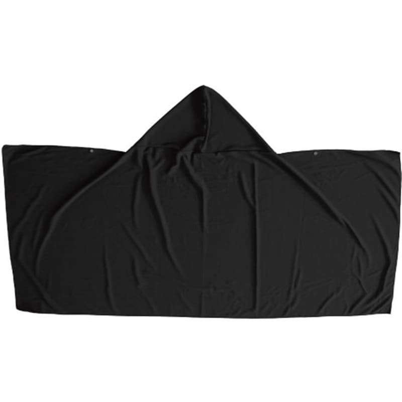 グローバル・ジャパン 冷感ポンチョ ブラック 1個（ご注文単位1個）【直送品】