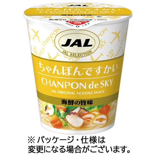 JALUX JALセレクション ちゃんぽんですかい 39g 15食/箱 ※軽(ご注文単位1箱)【直送品】