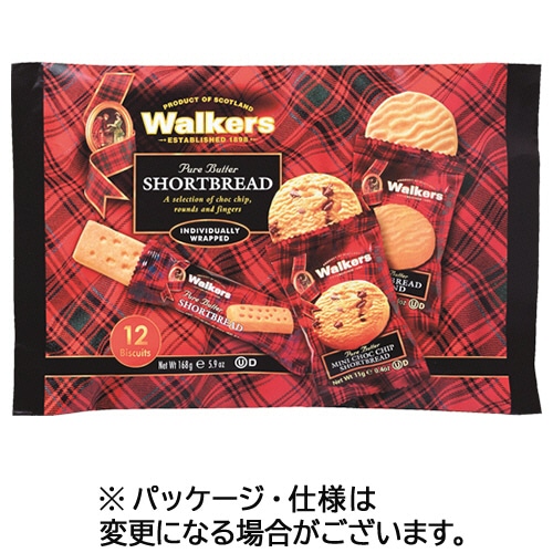 ウォーカー ショートブレッド アソートパック #1853 168g 1パック ※軽(ご注文単位1パック)【直送品】