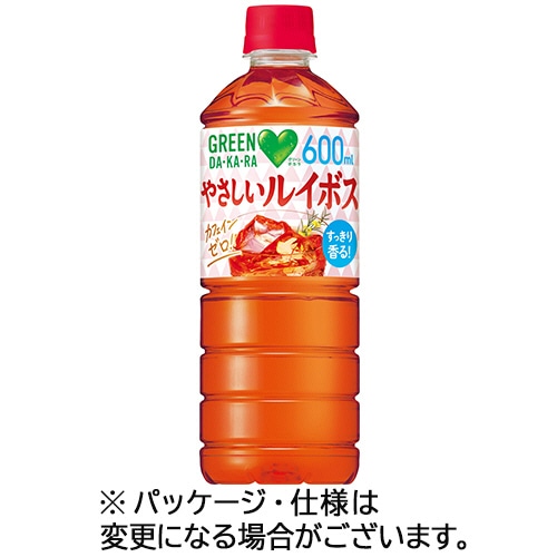 サントリー GREEN DA・KA・RA やさしいルイボス 600ml ペットボトル 24本/箱 ※軽（ご注文単位1箱）【直送品】