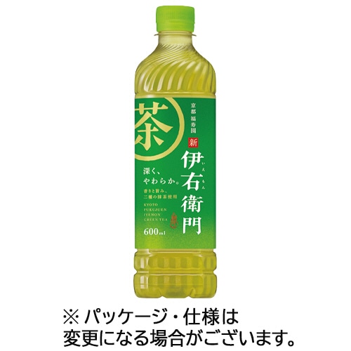 サントリー 伊右衛門 600ml ペットボトル 48本/箱 ※軽(ご注文単位1箱)【直送品】