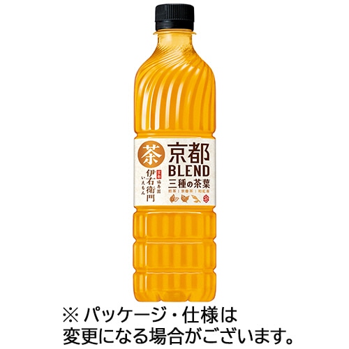 サントリー 伊右衛門 京都ブレンド 600ml ペットボトル 24本/箱 ※軽(ご注文単位1箱)【直送品】
