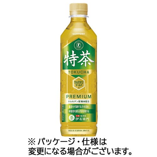サントリー 伊右衛門 特茶 500ml ペットボトル 24本/箱 ※軽（ご注文単位1箱）【直送品】