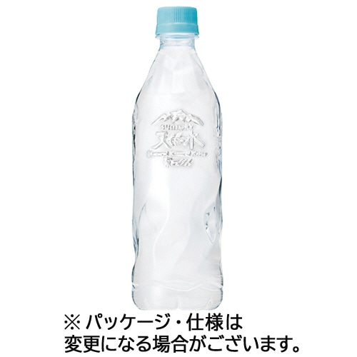 サントリー 天然水 ラベルレス 550ml ペットボトル 24本/箱 ※軽（ご注文単位1箱）【直送品】