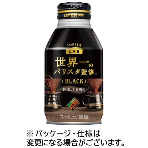 ダイドードリンコ 世界一のバリスタ監修 BLACK 260g ボトル缶 72本/箱 ※軽（ご注文単位1箱）【直送品】