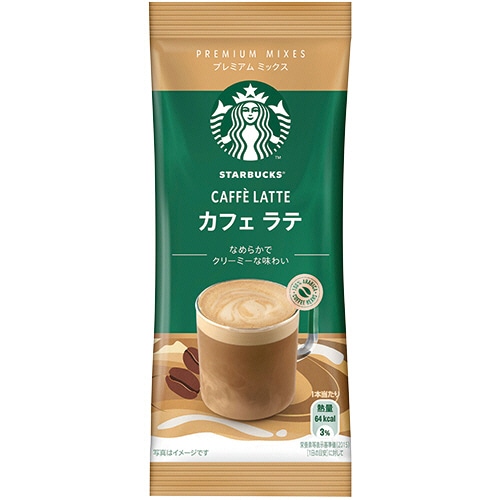 ネスレ スターバックス プレミアムミックス カフェ ラテ 4本/箱 ※軽(ご注文単位1箱)【直送品】