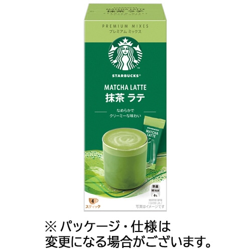 ネスレ スターバックス プレミアムミックス 抹茶 ラテ 4本/箱 ※軽（ご注文単位1箱）【直送品】