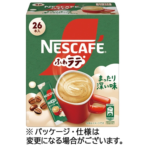 ネスレ ネスカフェ ふわラテ まったり深い味 26本/箱 ※軽(ご注文単位1箱)【直送品】