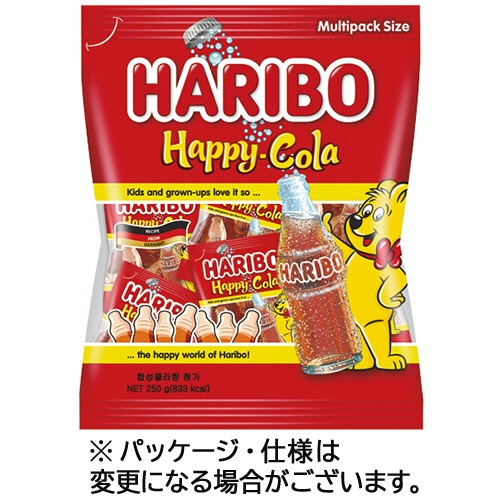 ハリボー ミニハッピーコーラ 250g 約60袋 1箱 ※軽(ご注文単位1箱)【直送品】