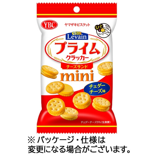ヤマザキビスケット ルヴァンプライムチーズサンドミニ 40g 10袋/セット ※軽（ご注文単位1セット）【直送品】