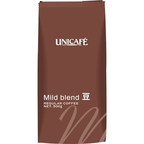 ユニカフェ ホールビーンズ マイルドブレンド 500g(豆) 1袋 ※軽(ご注文単位1袋)【直送品】