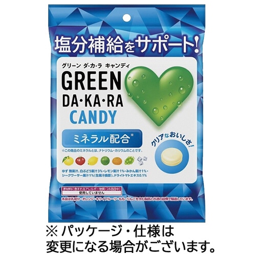 ロッテ GREEN DA・KA・RAキャンディ 40g 1パック ※軽（ご注文単位1パック）【直送品】